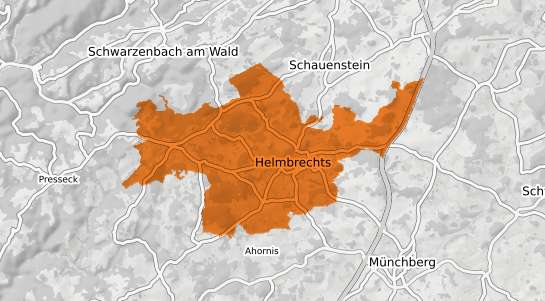 Mietspiegelkarte Helmbrechts Oberfranken