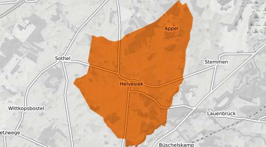 Mietspiegelkarte Helvesiek