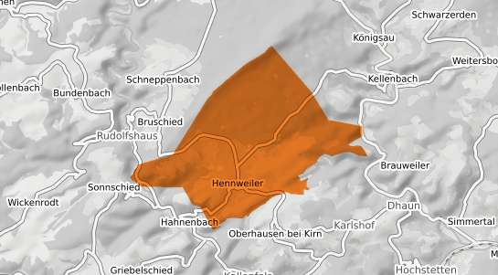 Mietspiegelkarte Hennweiler