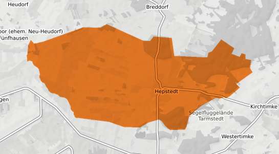Mietspiegelkarte Hepstedt