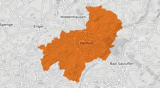 Mietspiegelkarte Herford