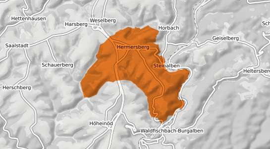 Mietspiegelkarte Hermersberg Pfalz