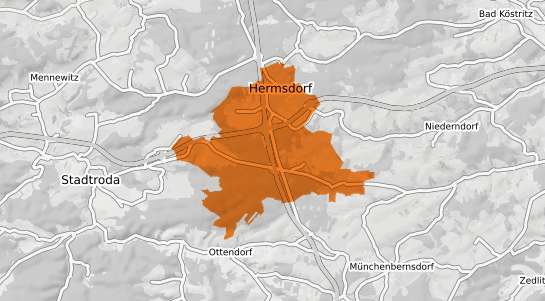 Mietspiegelkarte Hermsdorf b. Wolmirstedt