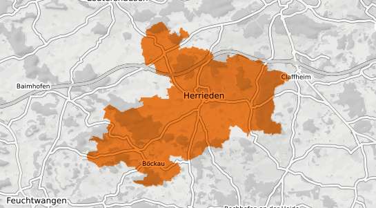 Mietspiegelkarte Herrieden