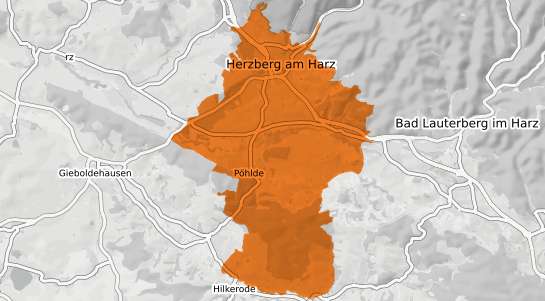 Mietspiegelkarte Herzberg Elster