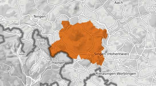 Mietspiegelkarte Hilzingen