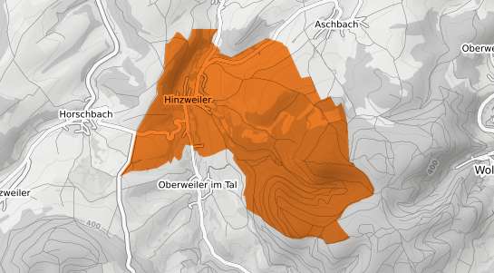 Mietspiegelkarte Hinzweiler