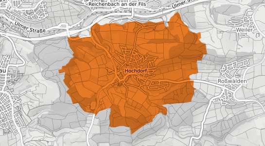 Mietspiegelkarte Hochdorf Riss