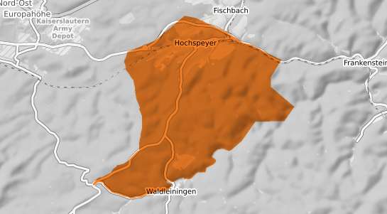 Mietspiegelkarte Hochspeyer