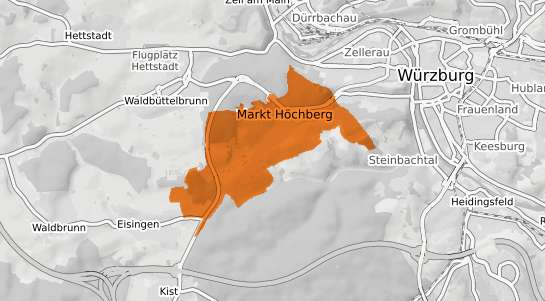 Mietspiegelkarte Hoechberg