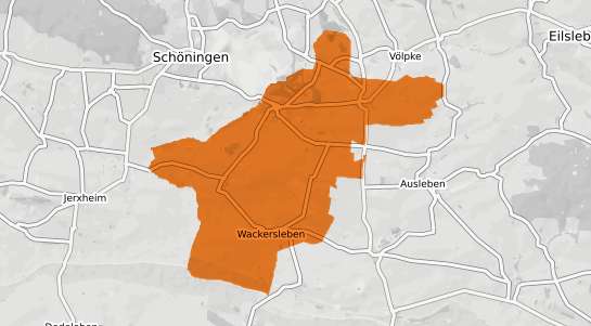 Mietspiegelkarte H&ouml;tensleben