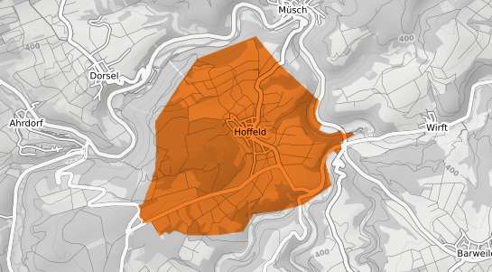Mietspiegelkarte Hoffeld Eifel