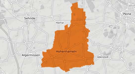 Mietspiegelkarte Hohenhameln