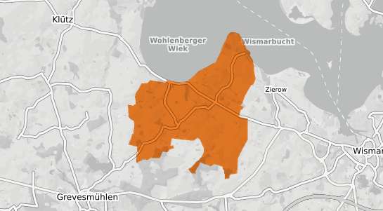 Mietspiegelkarte Hohenkirchen Mecklenburg