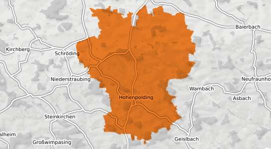 Mietspiegelkarte Hohenpolding