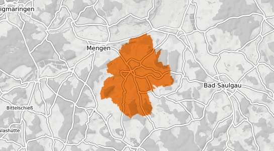 Mietspiegelkarte Hohentengen b. Bad Saulgau