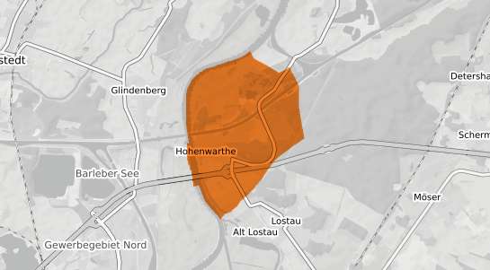 Mietspiegelkarte Hohenwarthe