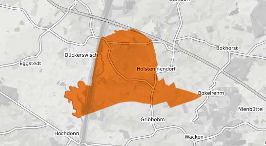 Mietspiegelkarte Holstenniendorf