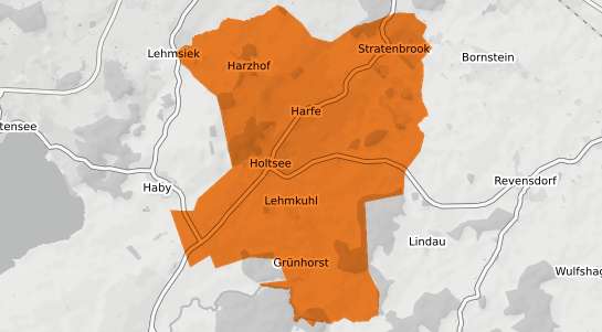 Mietspiegelkarte Holtsee