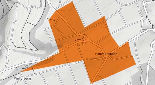 Mietspiegelkarte Hommerdingen