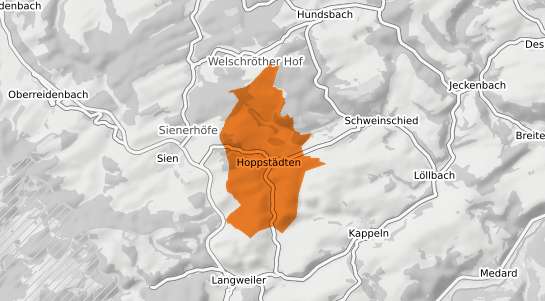 Mietspiegelkarte Hoppstaedten b. Lauterecken