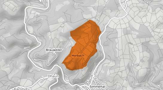 Mietspiegelkarte Horbach Westerwald