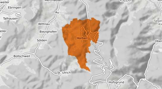 Mietspiegelkarte Horben Breisgau