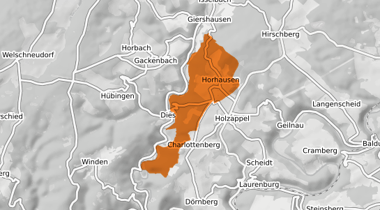 Mietspiegelkarte Horhausen Rhein-Lahn-Kreis