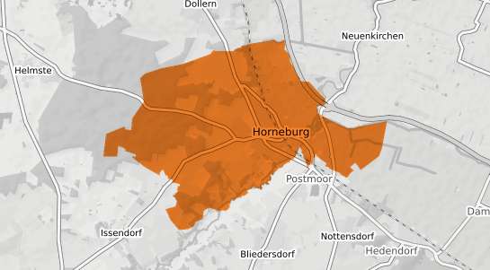 Mietspiegelkarte Horneburg Niederelbe