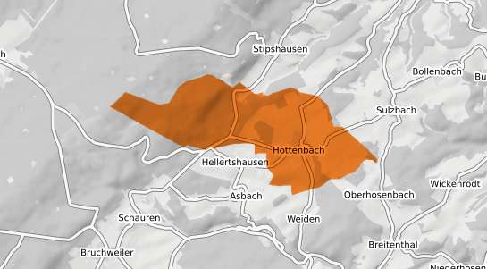 Mietspiegelkarte Hottenbach
