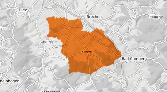 Mietspiegelkarte H&uuml;nfelden