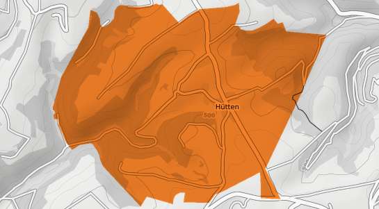 Mietspiegelkarte Huetten b. Ascheffel