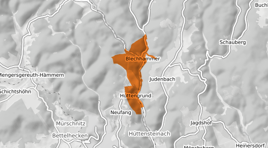 Mietspiegelkarte Huettengrund b. Sonneberg, Thueringen