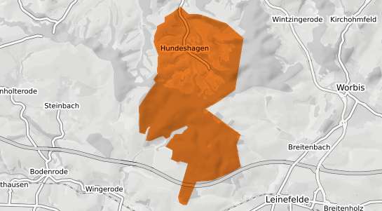 Mietspiegelkarte Hundeshagen