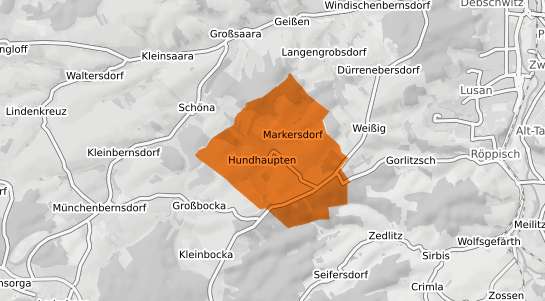 Mietspiegelkarte Hundhaupten
