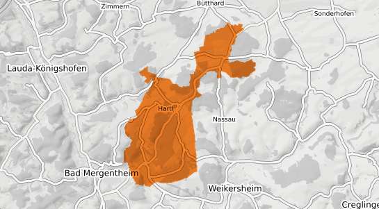 Mietspiegelkarte Igersheim