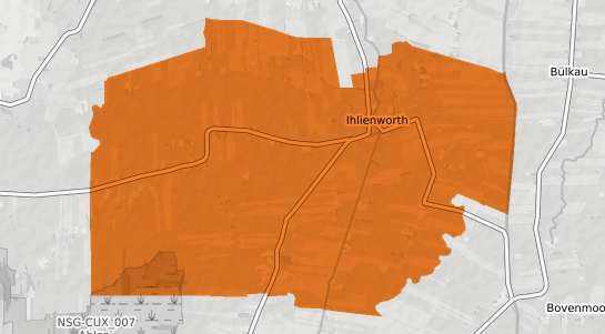 Mietspiegelkarte Ihlienworth