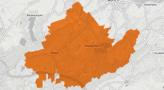 Mietspiegelkarte Ihlow b. Jueterbog