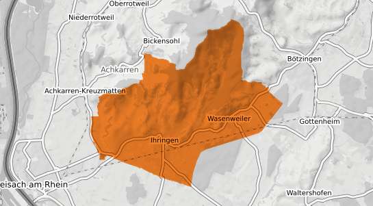 Mietspiegelkarte Ihringen