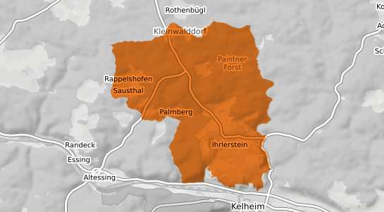 Mietspiegelkarte Ihrlerstein