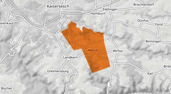 Mietspiegelkarte Illerich