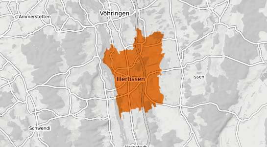 Mietspiegelkarte Illertissen