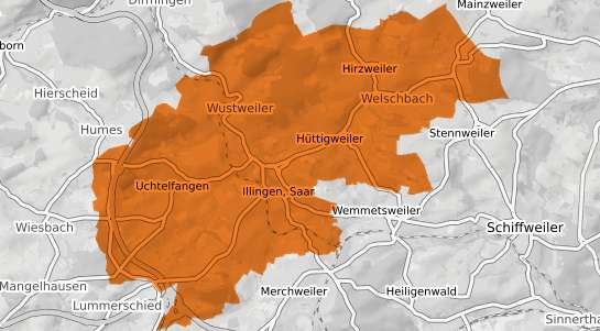 Mietspiegelkarte Illingen Wuerttemberg