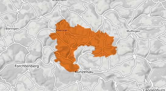 Mietspiegelkarte Ingelfingen