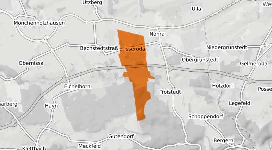 Mietspiegelkarte Isseroda