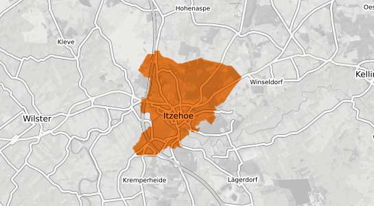 Mietspiegelkarte Itzehoe