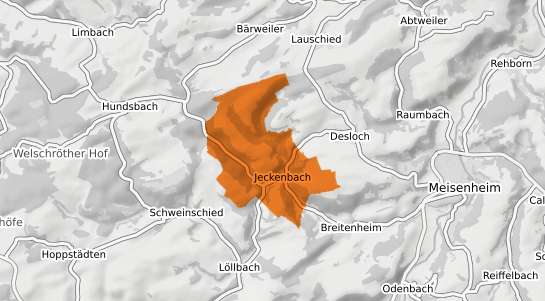Mietspiegelkarte Jeckenbach