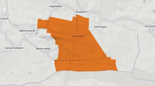 Mietspiegelkarte Jerxheim