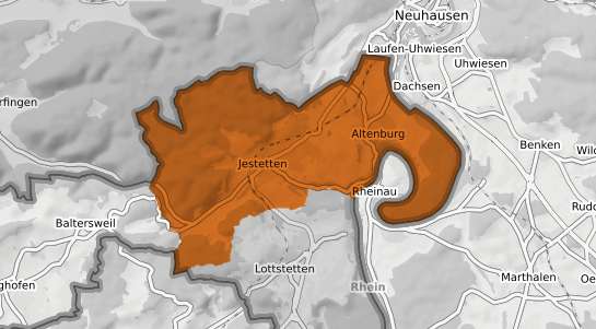Mietspiegelkarte Jestetten
