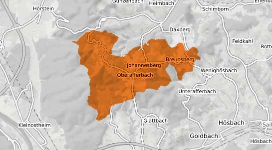 Mietspiegelkarte Johannesberg Unterfranken